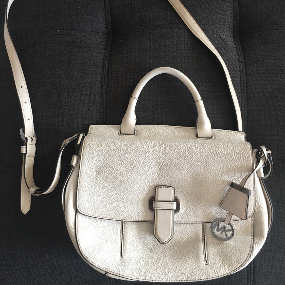 MICHAEL Michael Kors Cream Crossbody Bag